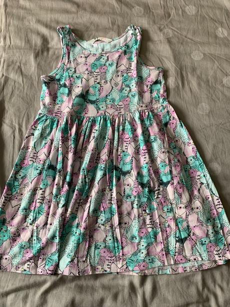 Letné šaty 3ks, h&m,128