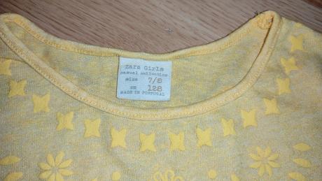 Ľahučké tricko top stav, zara,128