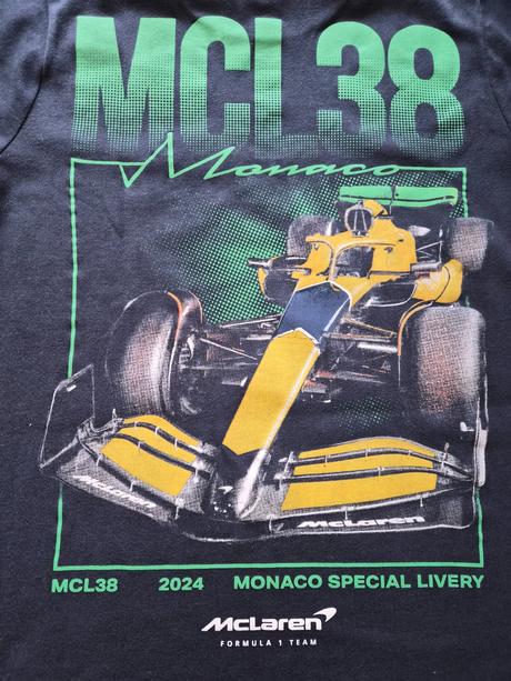 Tričko formula f1 mclaren monaco, abercrombie&fitch,158