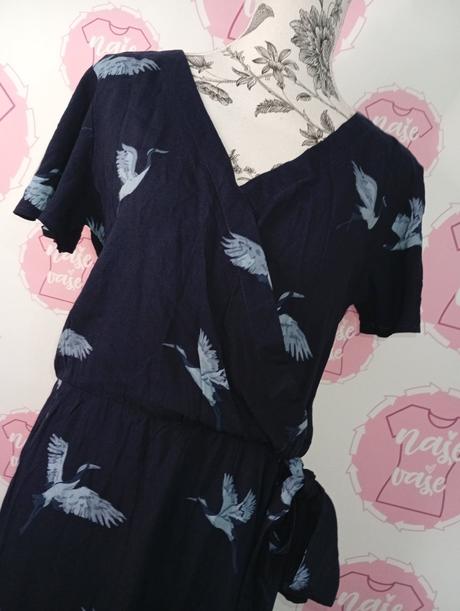 Nové šaty s viazaním, l