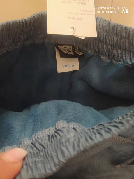 Zateplené nepremokavé nohavice, 110