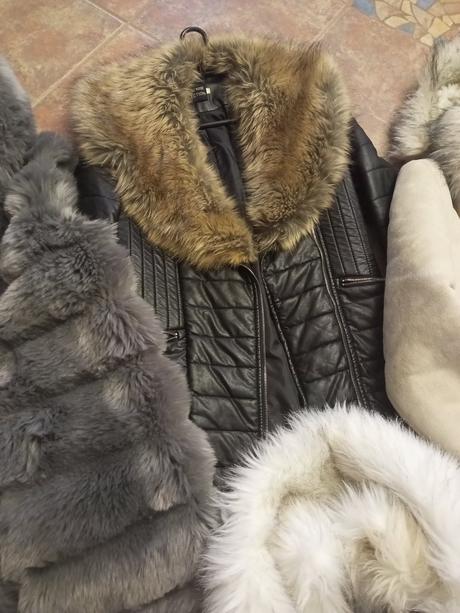 Balík kožuchov,vesty a koženej bundy, m