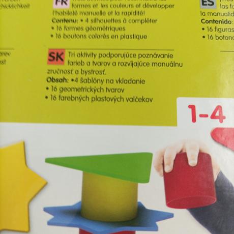 Vzdelávacia hra 1-4 roky, 