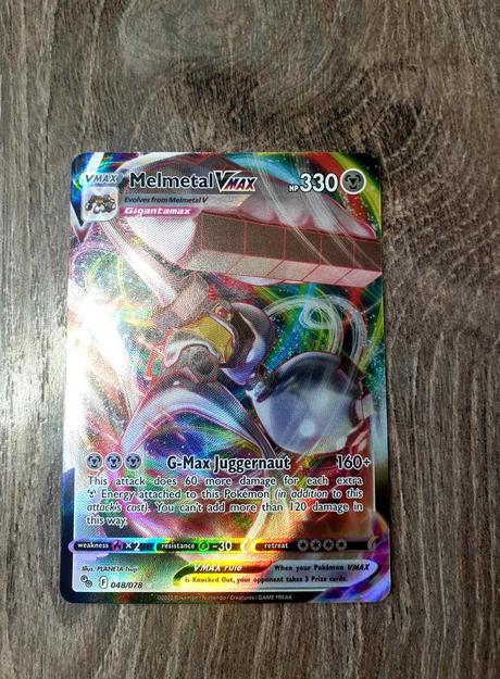 Pokemon karticka melmetal vmax,