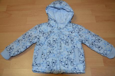 Bunda kapucňa krasna potlač mackov 86, f&f,86