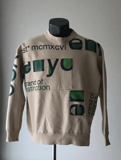 Vintage streetwear mikina enyce oversized, s