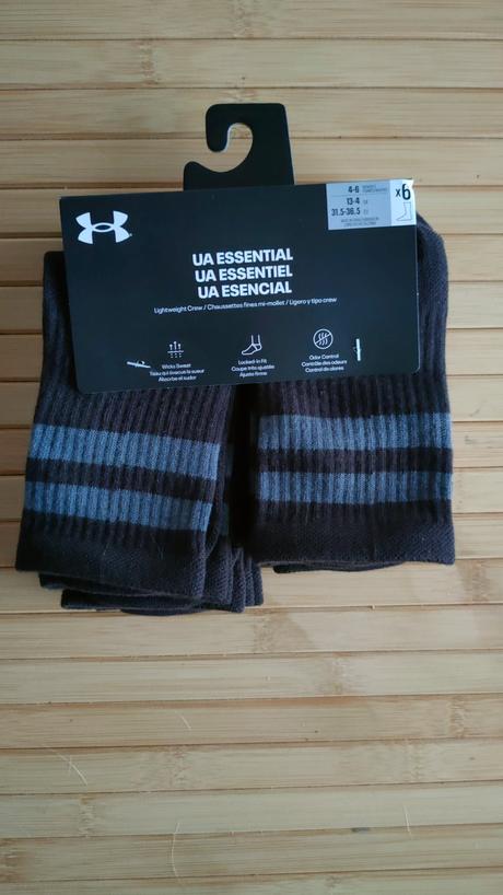 6 párov nových ponožiek under arnour,veľ 31,5-36,5, under armour,32