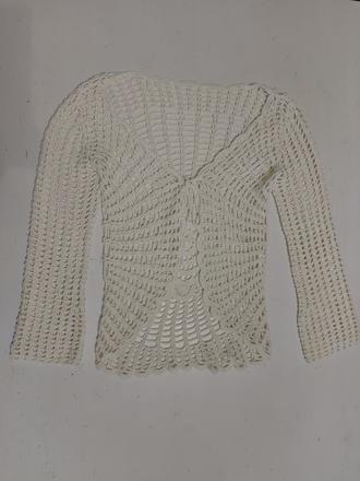 Háčkovaný sveter, xs