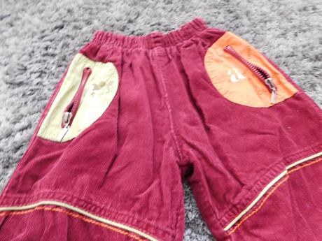 Hrubšie podšité menčestráky č.98-104, 98