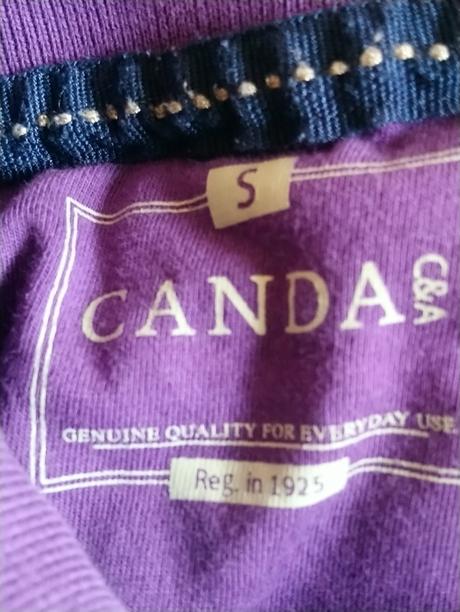 Pánske fialové tričko, canda, s, s