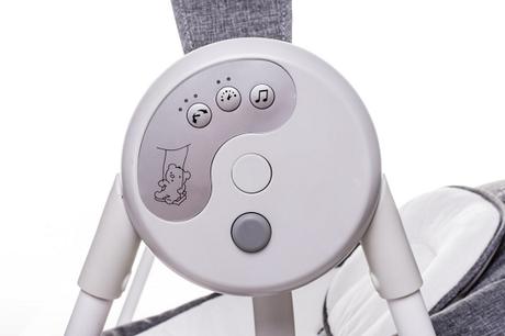 Lehátko/hojdačka pre dojčatá swing safari - camel,