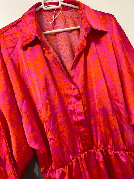 Satenové letné šaty, sinsay,m