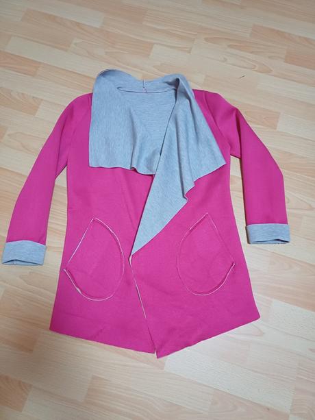 Cardigan s trickom, s