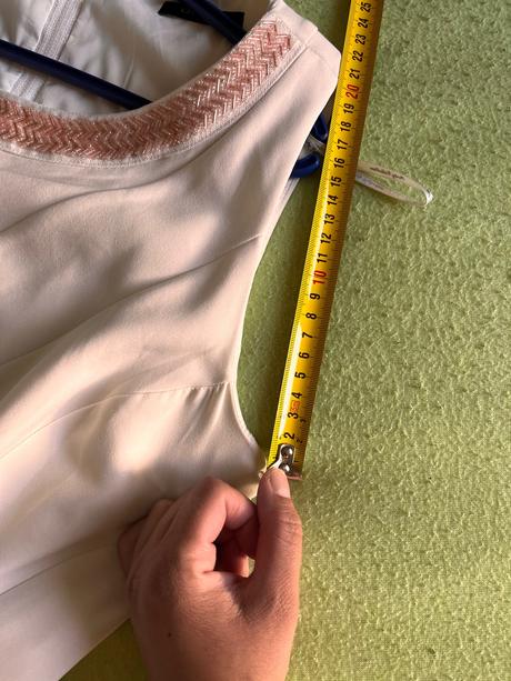 Šaty biele orsay, orsay,m