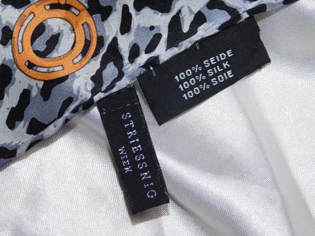 Kvalitná luxusna hodvabna elegantná šatka, m