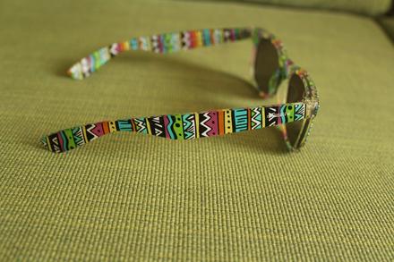 Farebné dievčenské slnečné okuliare,