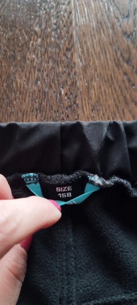 Softshellové nohavice, 158