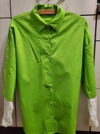 Košeľa s krajkou, l