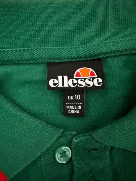 Crop polo tričko ellesse, m
