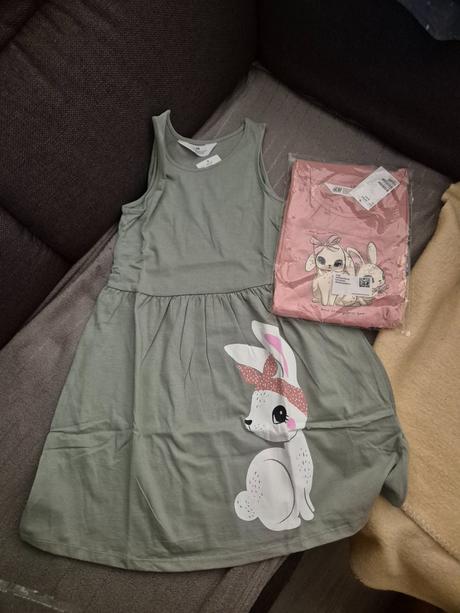 Šaty hm, h&m,134 / 140