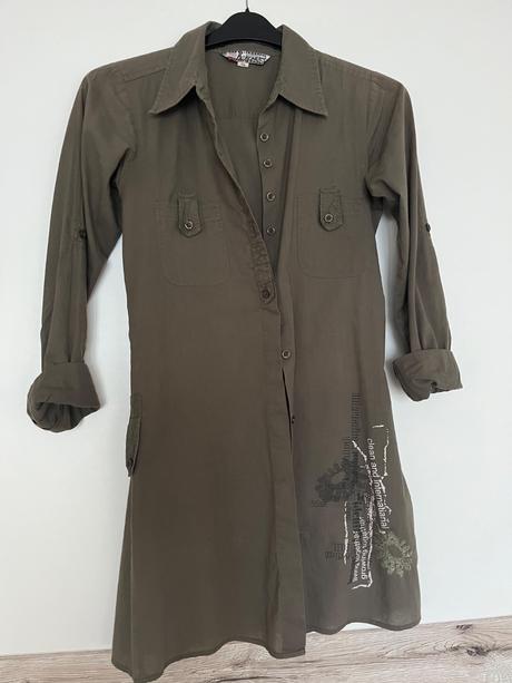 Predĺžená košeľa, kenvelo,s