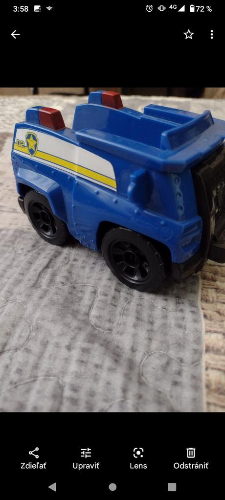 Autíčko paw patrol, 