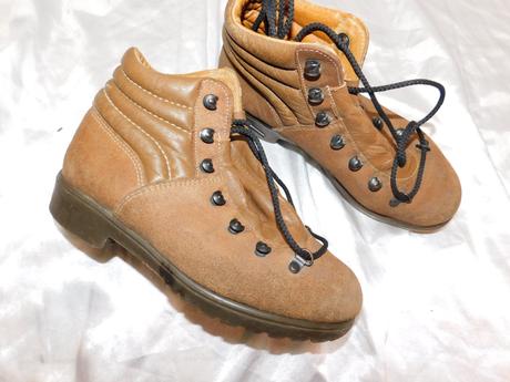 Luxusne kozene turisticke topanky, unisex, 36