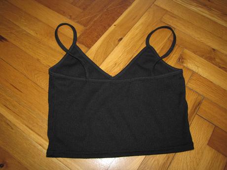Čierny bralet boohoo, 38