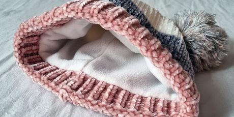 Zimná detská čiapka s 2 brmbolcami, 86