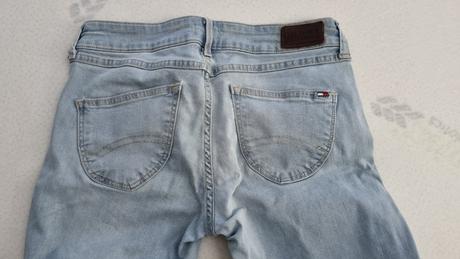 Damske slim rifle, tommy hilfiger,xs