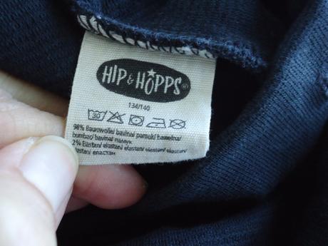 Hip&hopps slim úzke tepláky vel.134-140, 134