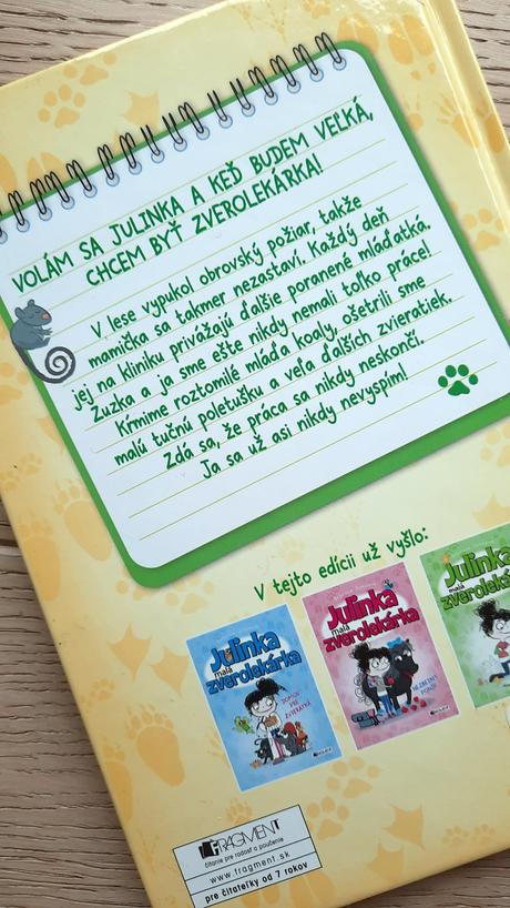 Takmer nova knižka julinka malá zverolekárka, 
