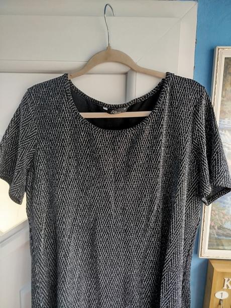Elegantné trblietavé tričko- blúzka, xl