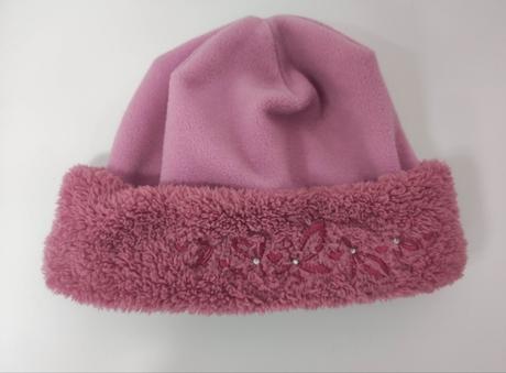 Dievčenská flísová čiapka, 92 / 98