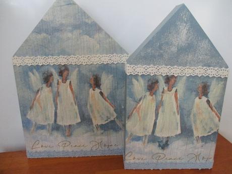 Domček s anjelikmi,cena spolu, 