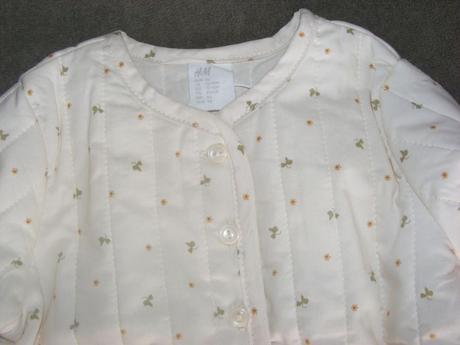 Jarná prešívaná bundička h&m - 80/86, h&m,80 / 86