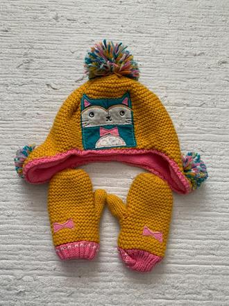 Set čiapka + rukavičky, next,116