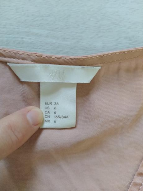 Púdrové šatky., h&m,36