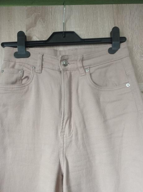 Béžové rifle h&m, h&m,xs