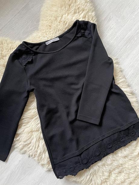 Tričko s krajkou, bershka,xs