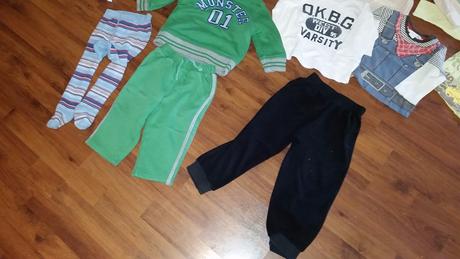 Balík pre chlapca - 11 vecí + darček, 86–98