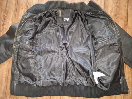 Panska kozena bunda jackjones l, l