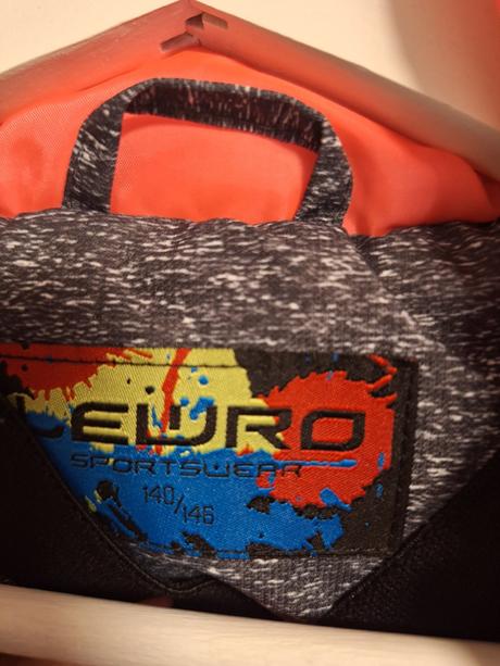 Zimná bunda+oteplovačky, lewro,146