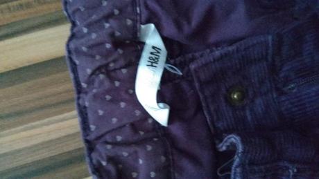 Predám detské nohavice, h&m,116