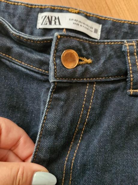 3/4 džínsy zara, zara,l