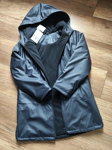 Nepremokava zateplena bunda zara, zara,140