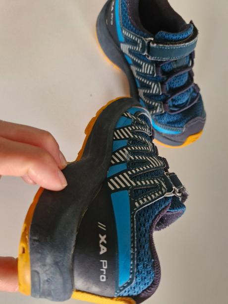 Turistické topánky, salomon,28
