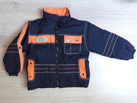 Vetrovka+vyteplené nohavice m, 110