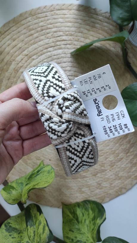 Čelenka s uzlom sinsay, sinsay