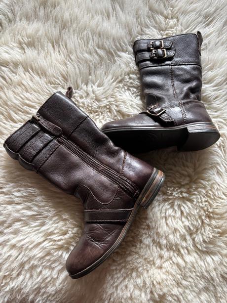 Kožené čižmičky zara, zara,27